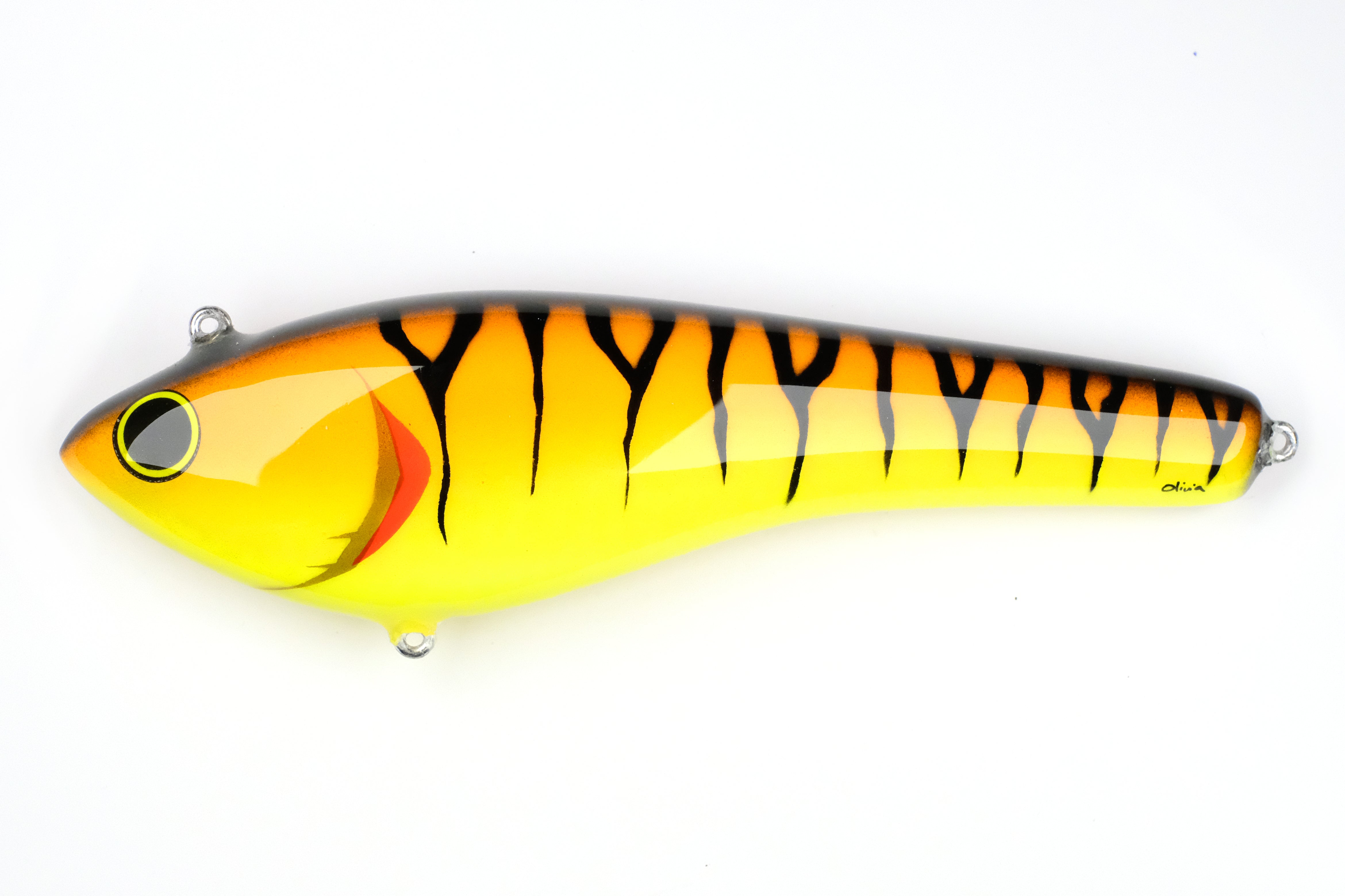 Olivia L 175mm Orange Tiger